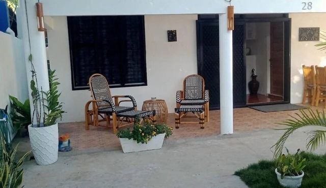 Cottage Holiday 2-bedroom house, with AC on charming Malapasqua Island, Cebu