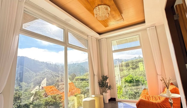 Cozy Villa Mountain View Cold Weather in Marilog Perfect for Relaxing getaways