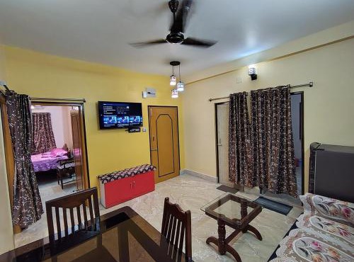 Diamond Suite, South Calcutta - AC 2BHK with private gym