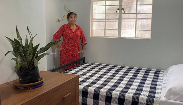 Double Bedroom in a spacious two-storey beach house