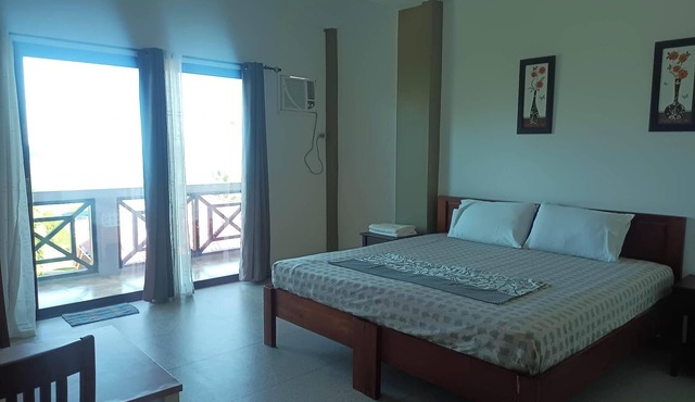 Double Room By the Beach with Seaview and Balcony