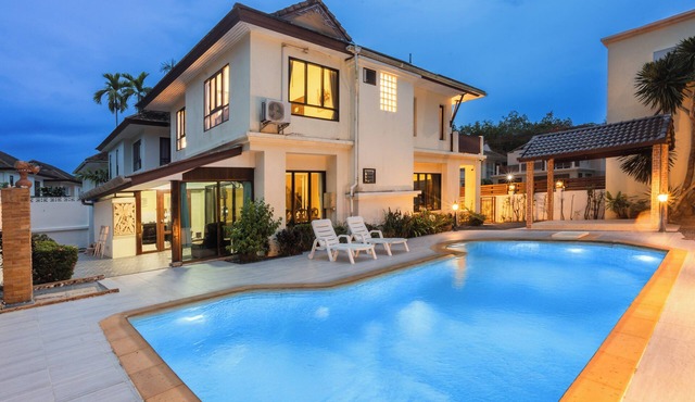 First Private Pool Villa, 4-bedroom private pool villa in peaceful Ao Nang,