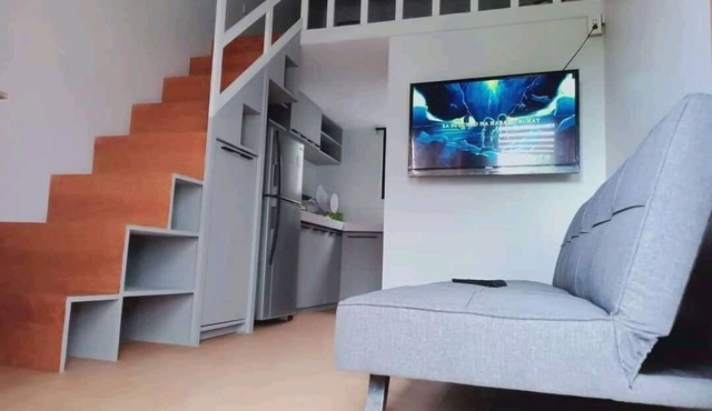 Lovely Loft Apartment air-condioned for 2 px