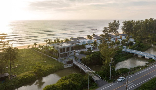 Luxury Beachfront Villa with Sea-View Retreat & Pool in Natai