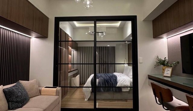 Luxury condo with gym,WiFi,NETFLIX at Park Mckinley West, Venice, SM Aura BGC