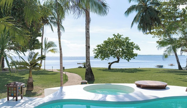 Luxury Eco Villa with Private Beachfront & Pool