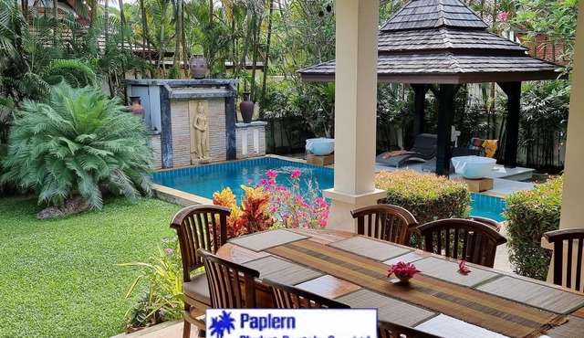 LUXURY VILLA LARGE PRIVATE SWIMMING POOL-LARGE GARDEN-3CH-6/7P