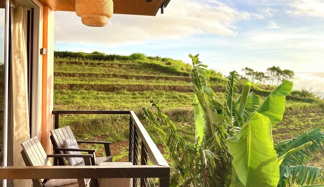Modern Farmhouse staycation in the foot of Volcano.