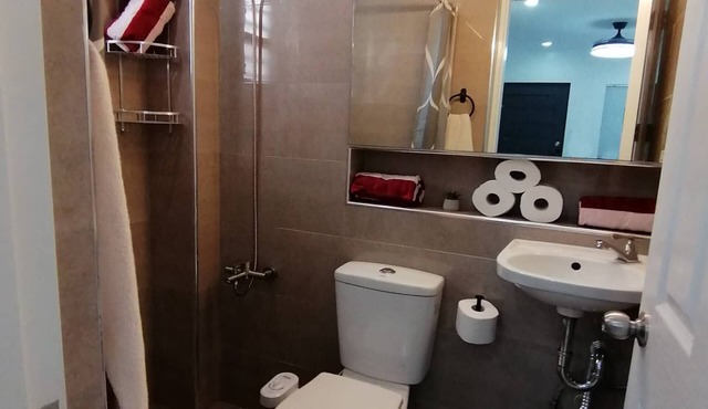 Modern living in this cozy apartment. Safely nestled in the heart of Cebu.