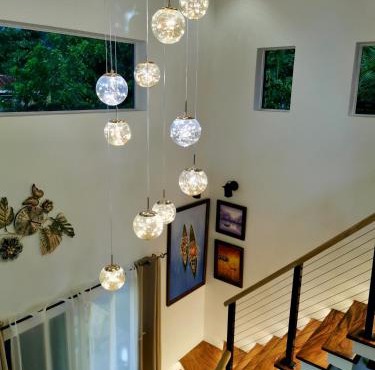Mt Kanlaon View in a Modern Loft Farmhouse