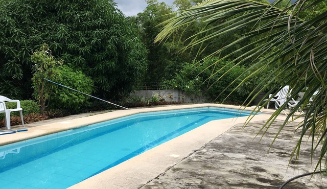 Nicely appointed studio in charming Zamboanguita with AC, WiFi