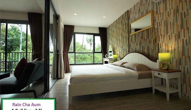 Private apartment at Cha Am - Huahin with peaceful a private beach area