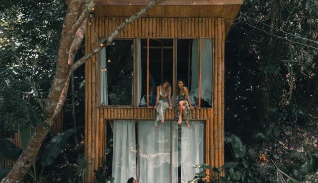 Riverside Cabin near Cambugahay Falls With kitchen