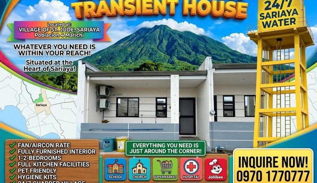 SARIAYA QUEZON TRANSIENT HOUSE 1bedroom