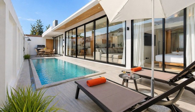 Seaside New 3BR Pool Villa 2 Min Walk to Bangtao Beach, Villa Belplaya Phuket