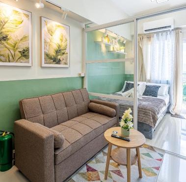 Serene Studio with Balcony, Sunset Views and City View