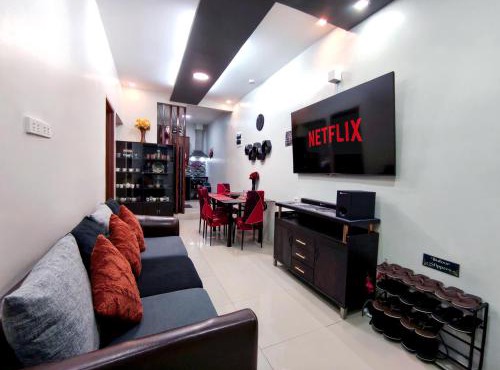 SNOW Apartment - Near Clark International Airport and Dinosaurs Island