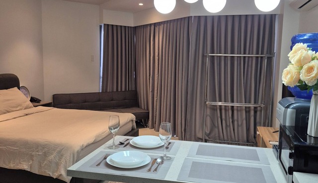 Tambuli Resort 9th FL with Panaromic View @ Tower-F+Pool+Gym+Gaming+Beach Access