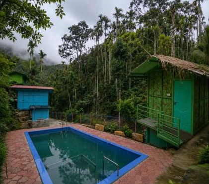 WildCliff pool huts
