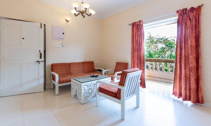 Candolim Apartment | 100 m² Apartment ∙ 2 bedrooms ∙ 6 guests