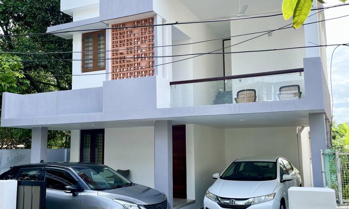 Vazhuthacaud Villa | 110 m² Villa ∙ 3 bedrooms ∙ 6 guests