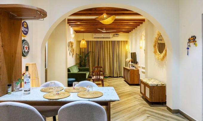 Varca Apartment | 2bhk Cozy Bohemian apartment this offers relaxed and artistic vibe