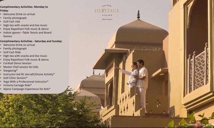 IMT Manesar Resort | 76 m² Resort ∙ 2 bedrooms ∙ 10 guests