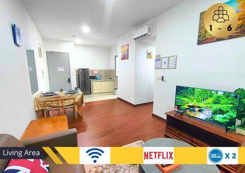 Shah Alam Apartment | 80 m² Apartment ∙ 2 bedrooms ∙ 6 guests
