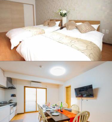 Higashinari Apartment | 85 sqMeter 3 Bedrooms & 2 Bathrooms , 4 min to subway, Free parking! Fukujutei IM201