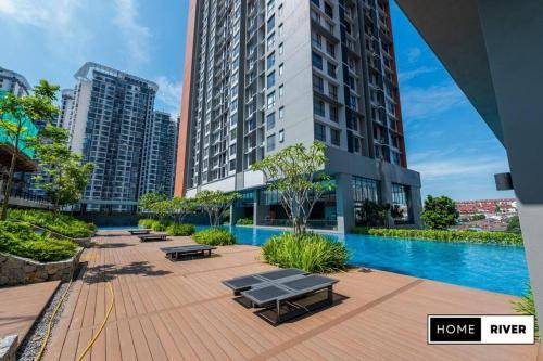 Kampung Sungai Raya Apartment | 88 m² Apartment ∙ 3 bedrooms ∙ 10 guests