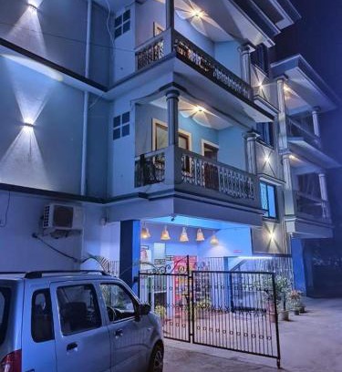 Mulgao Hotel | Blue building Service Apartments and kitchen Facility