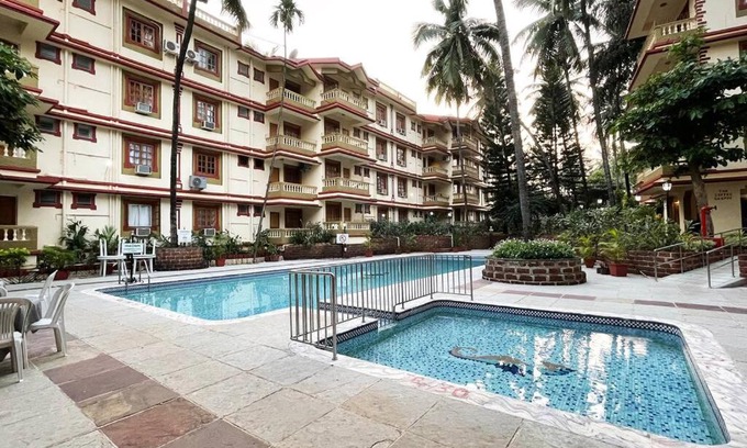 Candolim Apartment | Casa Amor by There4You Tourism(1BHK with Swimming Pool)