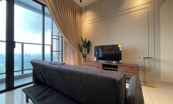 Kuala Lumpur House | High floor 61@Trion KL 6pax - TRX - MRT 5 min 2R2B