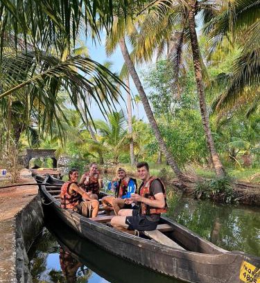 Munroe Island Hostel | HostelExp, Munroe Island - A Community Experience
