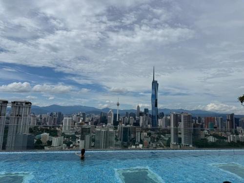 Brickfields Apartment | KL Sentral city retreats with KLCC views