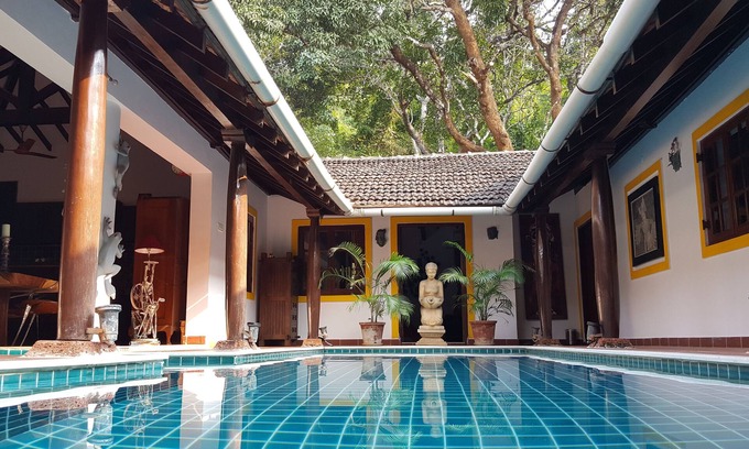 Siolim Villa | Little Siolim Portuguese pool villa