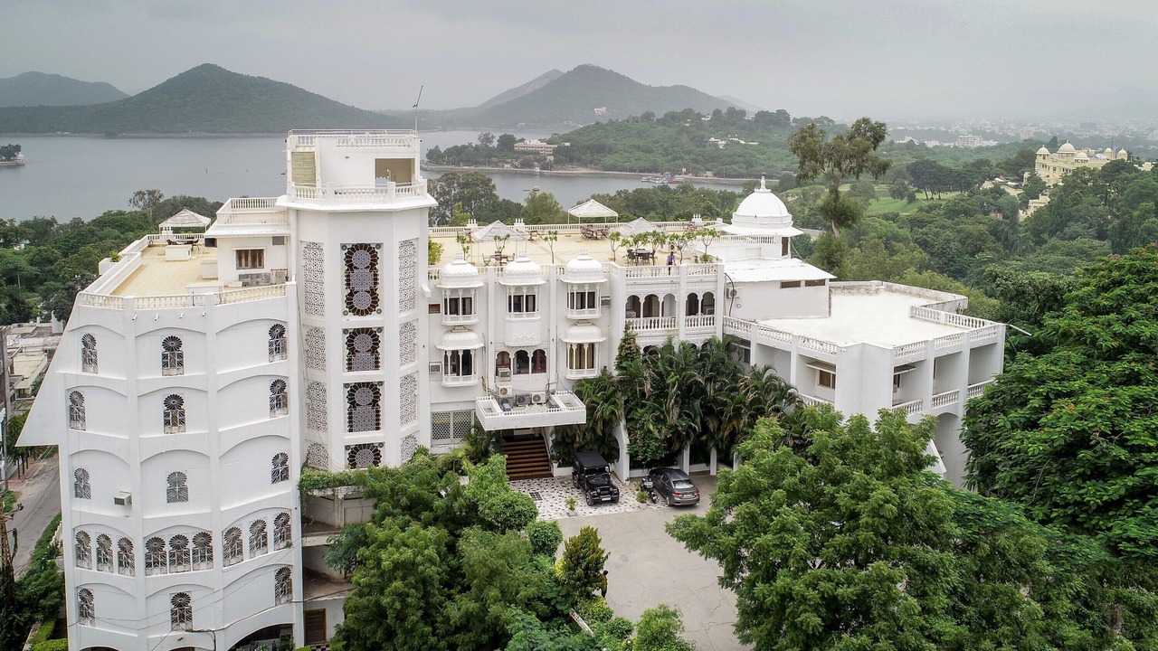 Photo of Buildings in Lake Swaroop Sagar