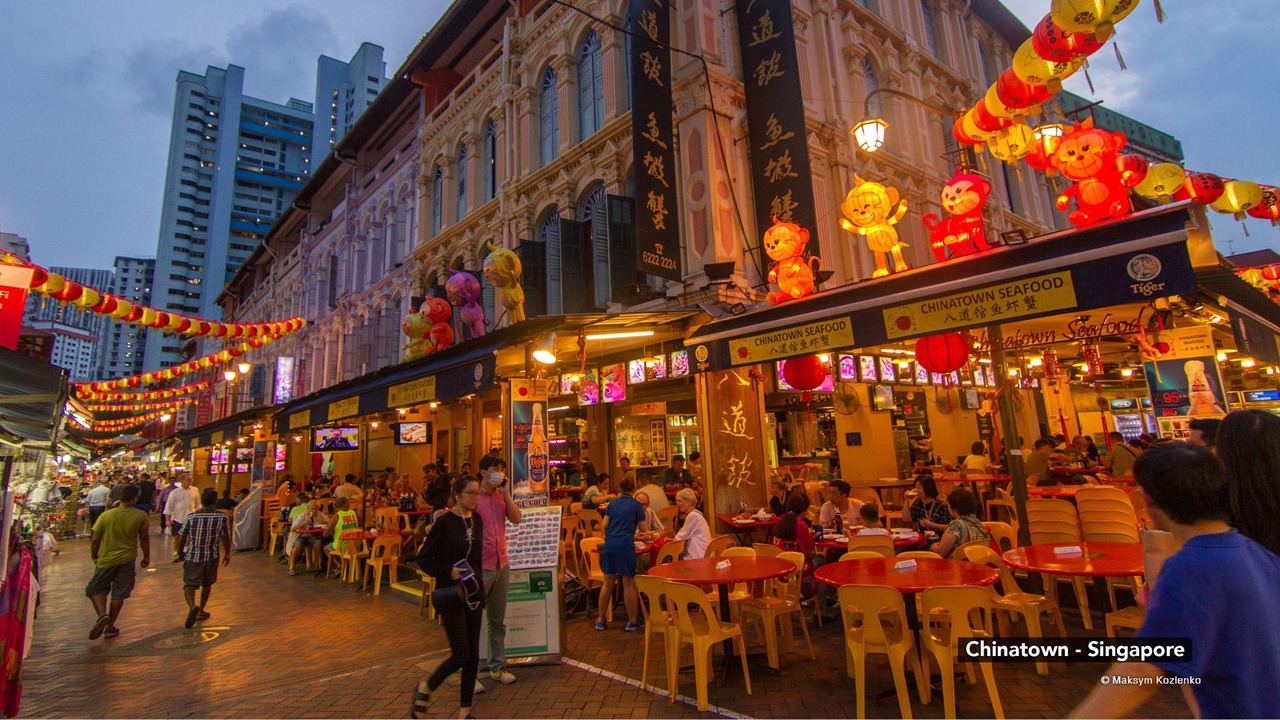Photo of Buildings in Downtown Singapore