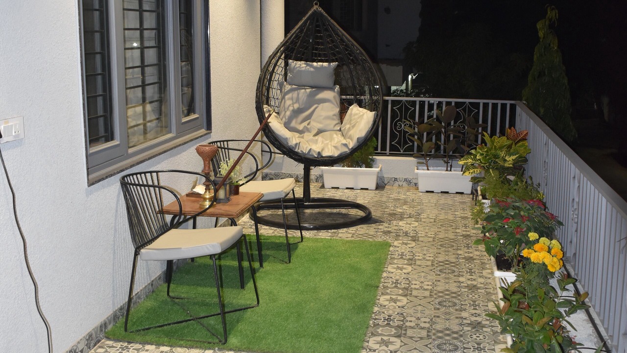 Photo of Patio Balcony in Shyam Nagar