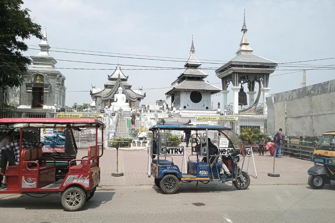 Photo of Buildings in Bodh Gaya