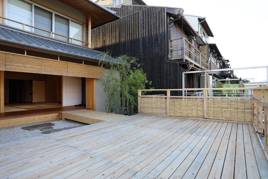 Photo of Buildings in Central Kyoto