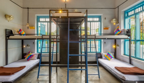 Bed In 8 Bed Mixed AC Dormitory Room With Ensuite Bathroom