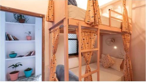 Bed in 4-Bed Mixed Dormitory Room
