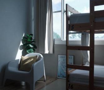 4-Bed Male Dormitory Room 