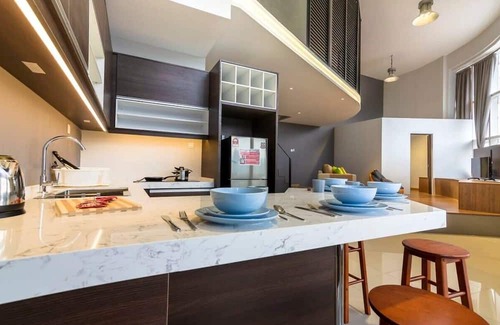 Damansara Perdana Apartment | A Homely & Chic High Floor 2BR Empire City Loft