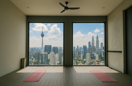 Imbi Apartment | Twin Tower View - 2-bedroom apartment in High-end Residences